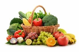 Fruits, vegetables
