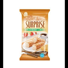 SURPRISE MINI ROLL 500 G STRAWBERRY 14 PCS