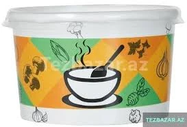 Paper Noodle white 500 ml round-bottom
