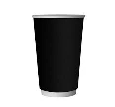 16 OZ Black Double Wall Paper Cup 400 ml